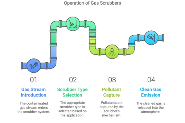 Scrubber System working Principle