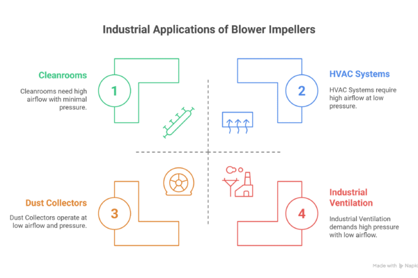 Industrial Applications of Blower Impellers