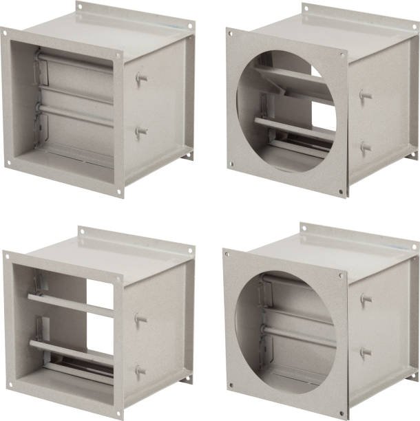 Air Volume Damper isolated on white background.