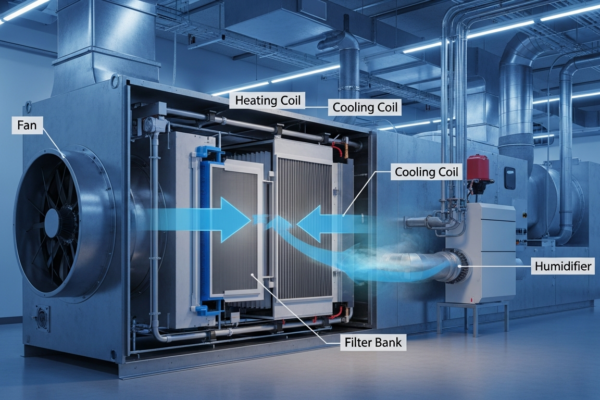 Air Handling Unit (AHU) Working Principle