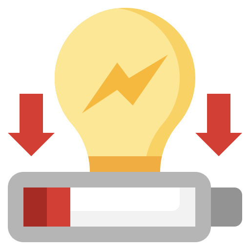 Low power consumption