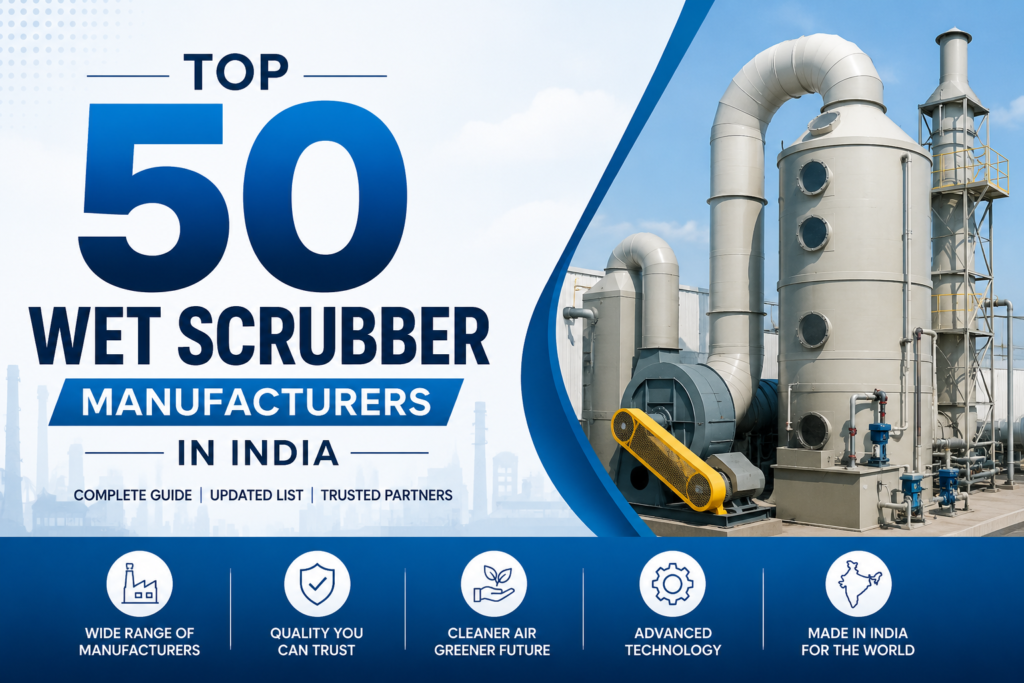Top 50 Wet Scrubber Manufacturer in India